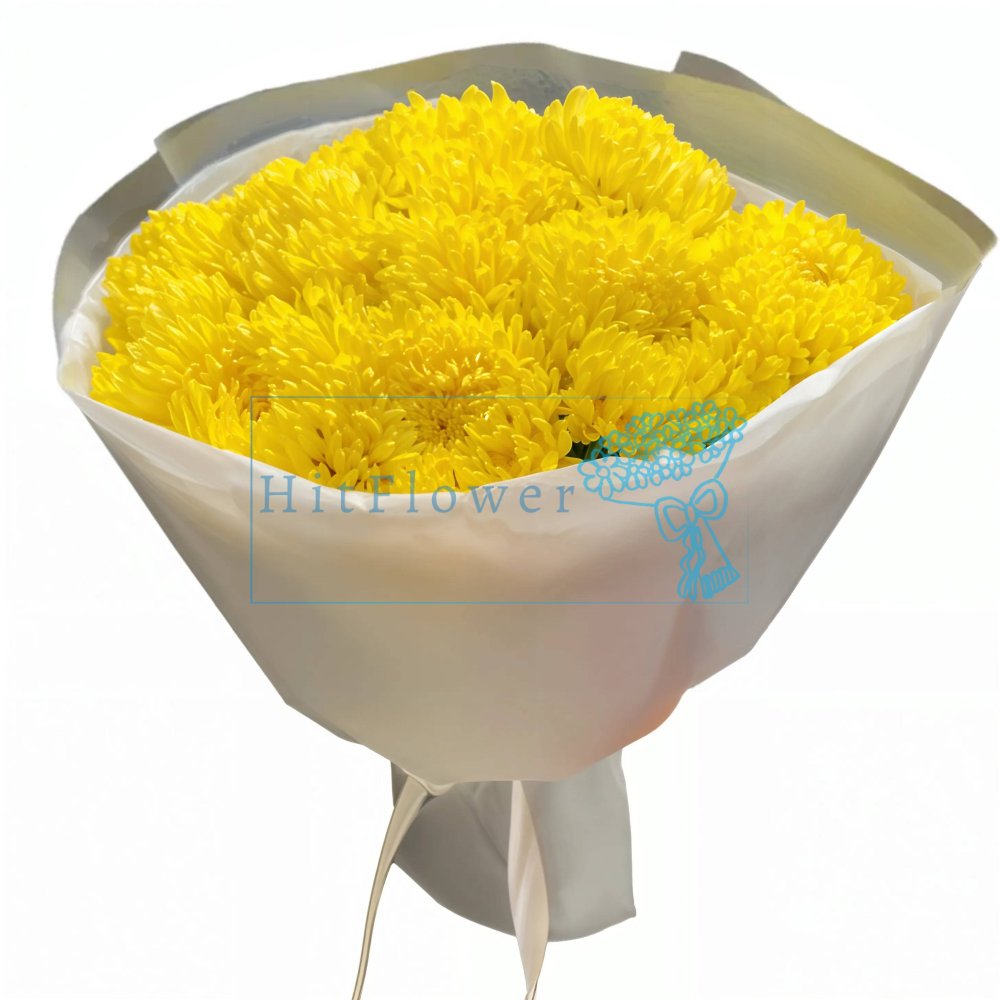 Букет цветов Солнечный Свет Букет цветов из: Хризантемы